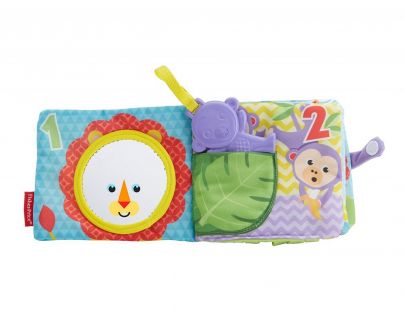 Fisher Price Mäkká knižka so zvieratkami