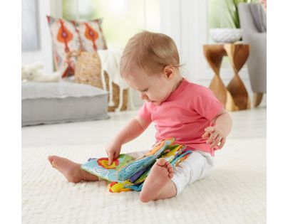 Fisher Price Mäkká knižka so zvieratkami
