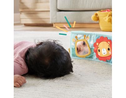 Fisher-Price Mäkké leporelo so zvieratkami z džungle