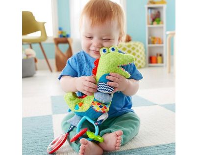 Fisher Price Mäkkučký krokodíl s aktivitami
