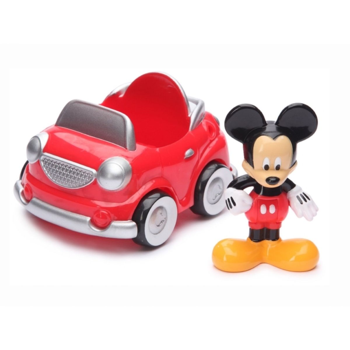 FISHER PRICE T6291 Mickey postavičky s vozidly - Mickey s červeným autem