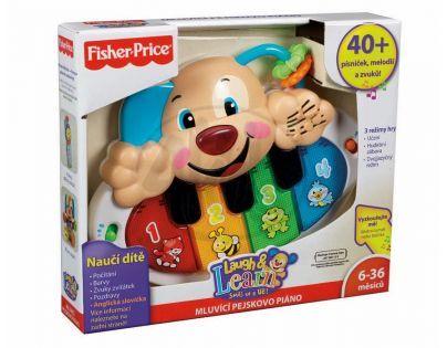 Fisher Price Y5577 - Mluvící Pejskovo Piáno CZ/ANG