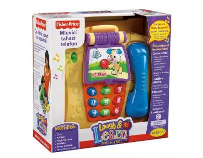 Fisher Price T1632 - Mluvící tahací telefon