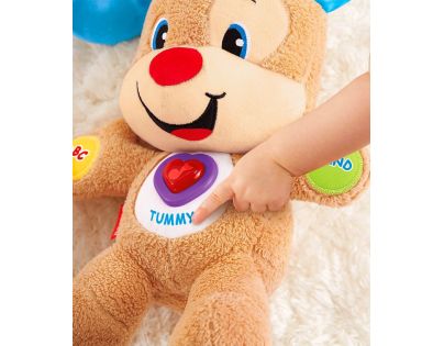 Mattel Fisher Price Pejsek plyšový mluvící smart stages CZ zpívá písničky Zvuk