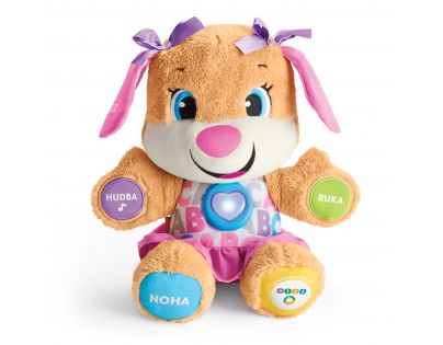 Fisher Price Hovoriaca psíkova sestřička CZ - Poškodený obal
