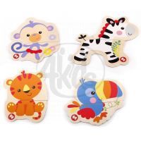 Fisher Price Moje první magnetické puzzle zebra 2