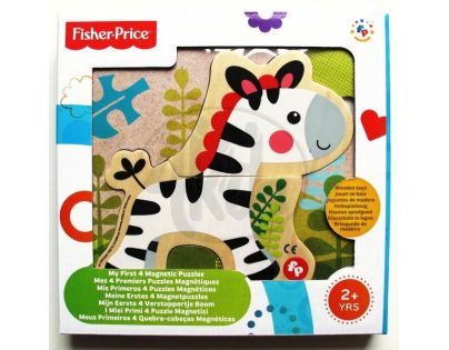 Fisher Price Moje první magnetické puzzle zebra
