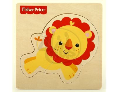Fisher Price Moje první puzzle 3d - Lev