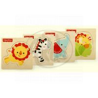 Fisher Price Moje první puzzle 3d - Zebra 2