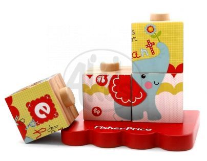Fisher Price Moje první stavebnice - kostky