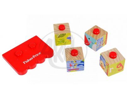 Fisher Price Moje první stavebnice - kostky
