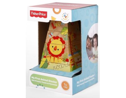 Fisher Price Moje první puzzle Pyramida Poškozený obal