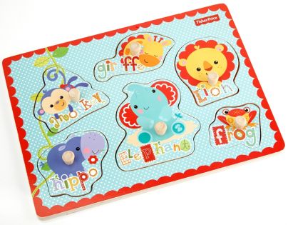 Fisher Price Moje první puzzle zvířátka