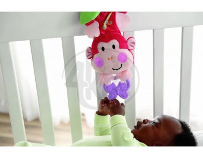 Fisher Price Y3624 - Natahovací hudební opička