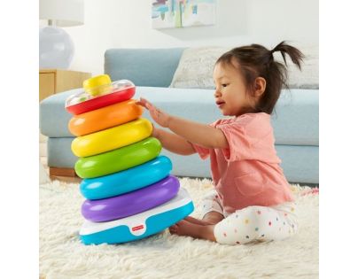 Fisher Price obrie krúžky na tyči