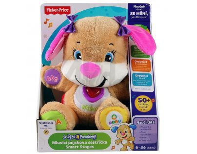 Fisher Price Pejskova Sestřička Smart Stages SK