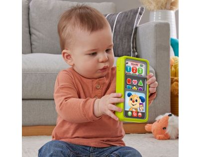 Fisher Price Psíkov chytrý telefón - Poškodený obal