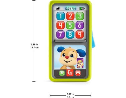 Fisher Price Psíkov chytrý telefón - Poškodený obal