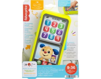Fisher Price Psíkov chytrý telefón - Poškodený obal