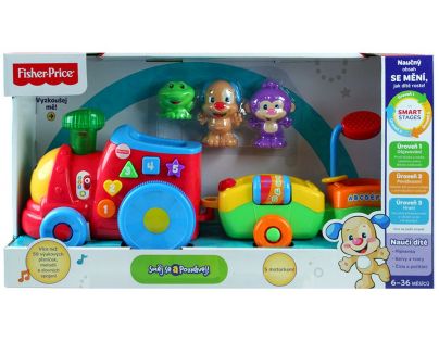 Fisher Price Pejskův vláček - Poškozený obal