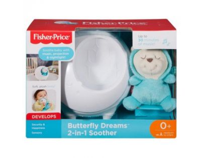 Fisher Price projektor s motýlím kamarátom pre pekné sny