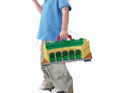 Fisher Price Take-n-Play R9113 - Tidmouthské depo s točnou