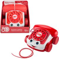Fisher-Price Ťahací telefón 80. výročie Mattel