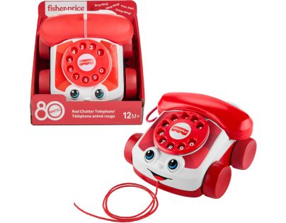 Fisher-Price Ťahací telefón 80. výročie Mattel