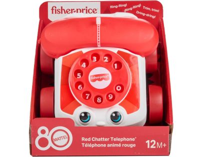 Fisher-Price Ťahací telefón 80. výročie Mattel