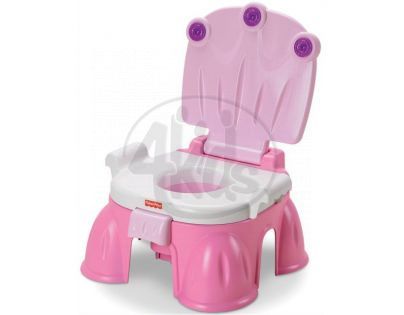 Fisher Price - Růžový zpívající nočník P4323