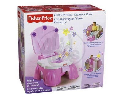 Fisher Price - Růžový zpívající nočník P4323