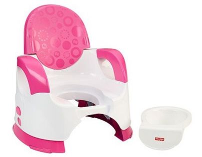 Fisher Price BG růžový nastavitelný nočník