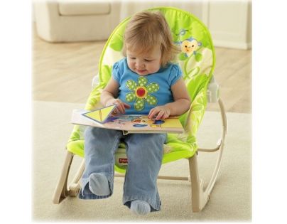 Fisher Price Baby Gear sedátko od bábätka po batoľa Rainforest (Fisher Price CBF52) - Poškodený obal