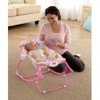 Fisher Price Sedátko od bábätka po batoľa ružové Y8184 3