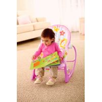 Fisher Price Sedátko od bábätka po batoľa ružové Y8184 4