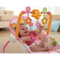 Fisher Price Sedátko od bábätka po batoľa ružové Y8184 5