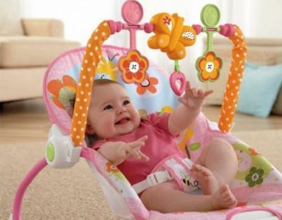 Fisher Price Sedátko od bábätka po batoľa ružové Y8184