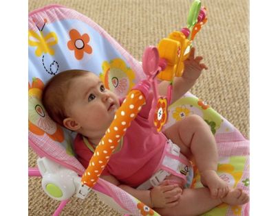 Fisher Price Sedátko od bábätka po batoľa ružové Y8184