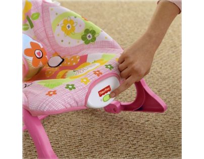 Fisher Price Sedátko od bábätka po batoľa ružové Y8184