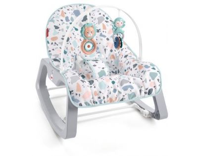 Fisher Price sedátko od bábätka po batoľa Terrazzo