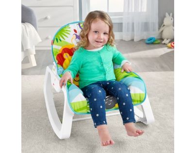 Fisher Price sedátko od bábätka po batoľa zvieratká z džungle
