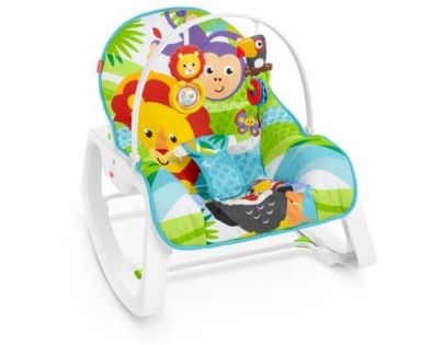 Fisher Price sedátko od bábätka po batoľa zvieratká z džungle