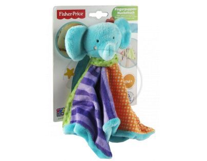 Fisher Price Sloník usínáček maňásek