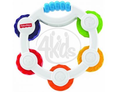Fisher Price Chrastítko tamburínka BLT37