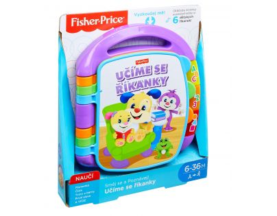 Fisher Price Učíme sa riekanky CZ - Poškodený obal