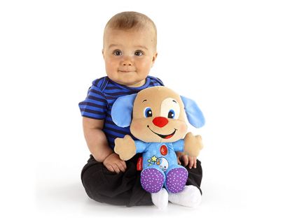 Fisher Price Uspávací pejsek a pejskova sestřička do postýlky - Pejsek