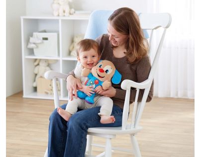 Fisher Price Uspávací pejsek a pejskova sestřička do postýlky - Pejsek