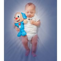 Fisher Price Uspávací pejsek a pejskova sestřička do postýlky - Pejsek 5
