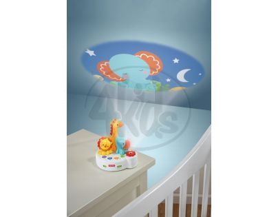 Fisher Price Y6585 - Uspávací projektor se Zvířecími Kamarády
