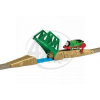 FISHER PRICE V8336 Mašinka Tomáš TrackMaster Cílové místo s akcí - Percy a most 2